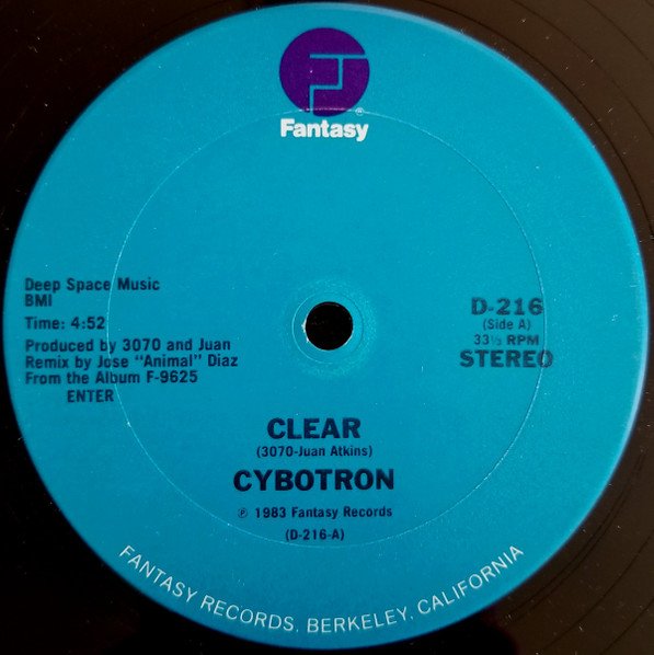 Cybotron: Clear [fantasy] 1983