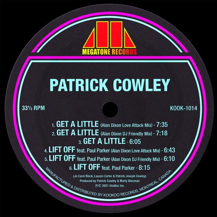 Patrick Cowley: Get a Little [Megatone] 1981