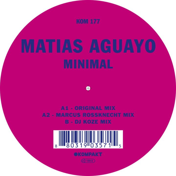 Matias Aguayo: Minimal (Markus Rossknecht Remix) [kompakt] 2008