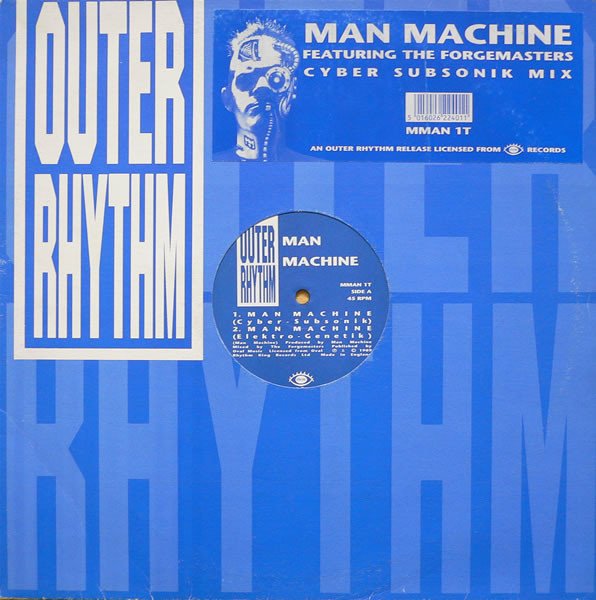 Man Machine: Man Machine (Elektro – Genetik) [Outer Rhythm] 1989