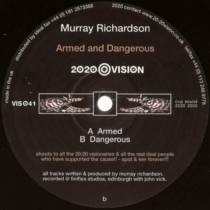 Murray Richardson: Dangerous [20:20 Vision] 2000